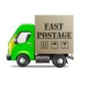 9387524-fast-postage-delivery-truck-with-cardboard-box